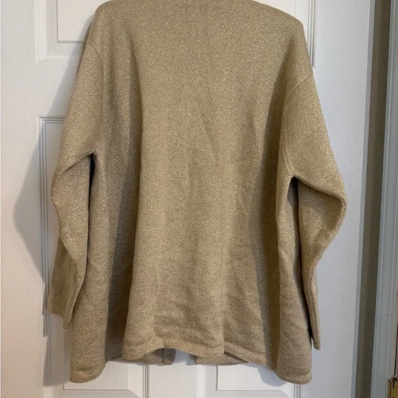 Ewear Vintage Gold Button Cardigan, Size XL, 50% wool - Picture 3 of 4